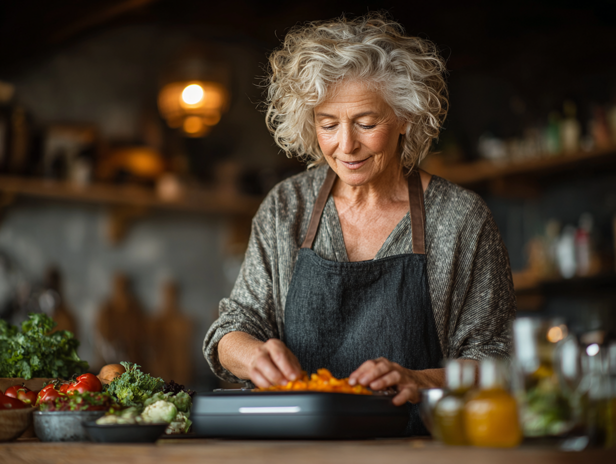 Портрет танцівниці старшого віку
